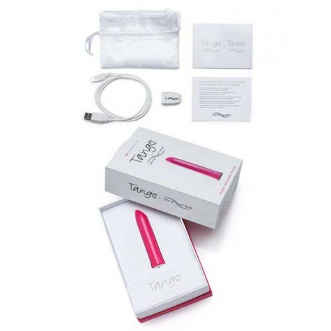 Розовый мини-вибратор Tango Pink USB rechargeable